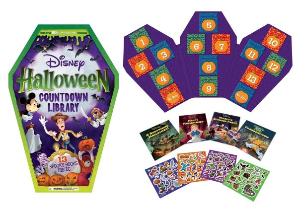 Disney: Halloween Story Library : with 13 Spooky Stories and 80 Glow-in-the-Dark Stickers For Discount