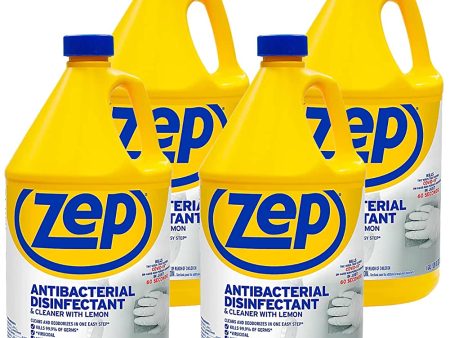 Zep Antibacterial Disinfectant & Cleaner with Lemon on Sale