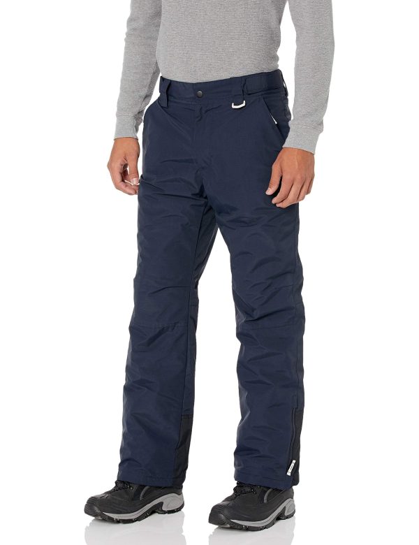 Amazon Essentials Men s Water-Resistant Insulated Snow Pant, Navy, Large Online Hot Sale