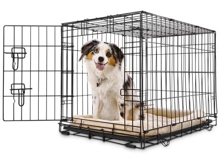 Petco Classic 1-Door Dog Crate, 36  L x 23  W x 25  H, Large, Black Online now