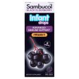 Sambucol Black Elderberry Immune Support Infant Drops with Vitamin C - .68 oz For Sale