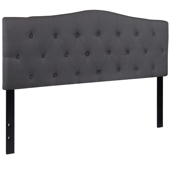 Flash Furniture Cambridge Tufted Upholstered Queen Size Headboard For Sale