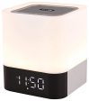 KAKAFU 21215454 Portable Wireless Bluetooth 4.0 Speaker and LED Light Lamp Alarm Clock LED Table Lamp Night Light, Smart Touch LED Mood Lamp, MP3 Player, Supported Micro TF SD Card USB 3.5mm AUX Jack Online Sale