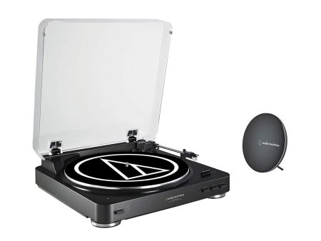 Audio Technica AT-LP60BK Fully Automatic Belt-Drive Stereo Turntable, Black For Discount