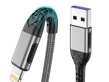 Durcord iPhone Charger, [MFi Certified] 3Pack 10FT USB A Cable for Long Lightning Charger Cable, Fast iPhone Charging Cord for iPhone Xs Max XS XR X 8 7 6S 6 Plus SE iPad(Silver) Fashion