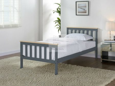 Hamlet Dark Grey Wooden Kids Bed Frame Online