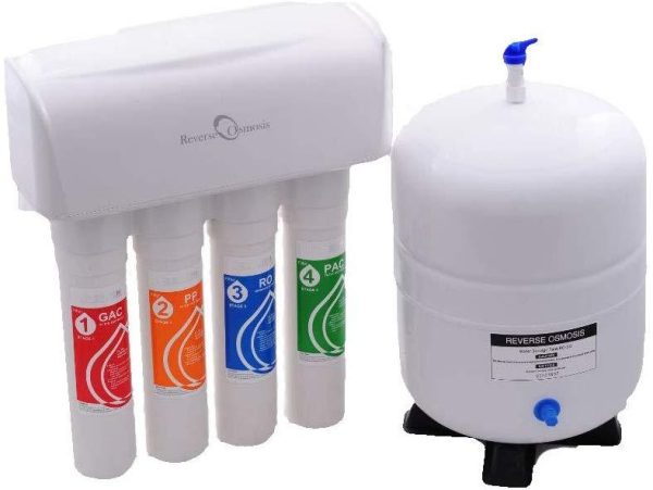 REIN 4 Stage Quick Change Reverse Osmosis Drinking Water Filtration System Online Hot Sale