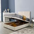 Syrus Array Ottoman Divan with Floor Standing Headboard Option Online