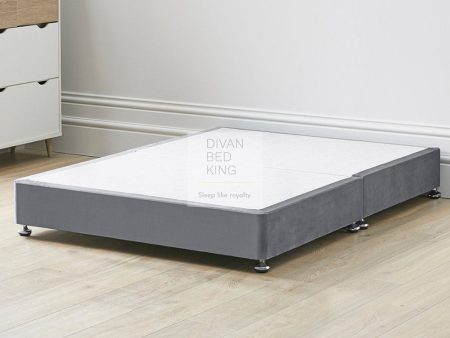 Halstein Solid Heavy Duty Reinforced Divan Bed with Height Options For Cheap