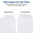 Avery Big Tab Write and Erase Dividers, 5 Pack Online Hot Sale