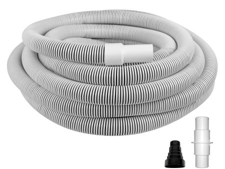 Mainstays 35  Swimming Pool and Spa Vacuum Hose with Adapter Set Supply