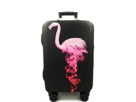 Black Pink Flamingo | Standard Design | Luggage Suitcase Protective Cover on Sale