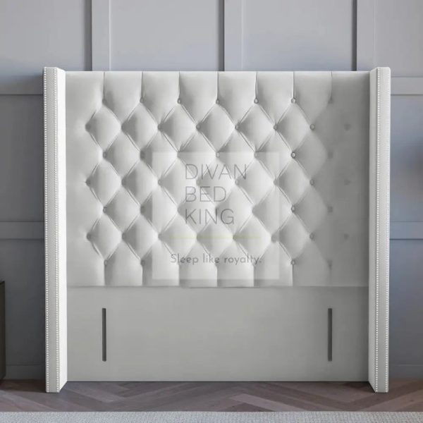 The Sydney Divan Bed Set With Luxury Headboard Hot on Sale