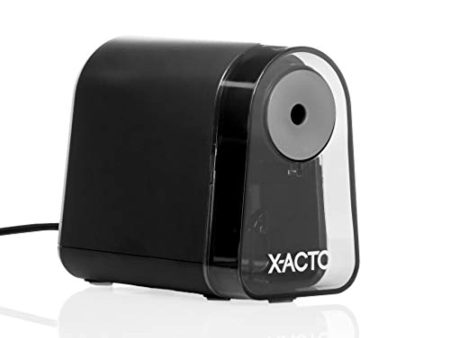 X-ACTO Pencil Sharpener | Mighty Mite Electric Pencil Sharpener, With Pencil Saver, SafeStart Motor, Black, 1 Count Online Hot Sale