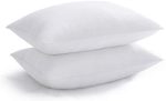 Acanva Basic Bed Pillow Soft Rest Cushion Stuffer for Sleeping, King 20  x 36 , White, 4 Pack Online now