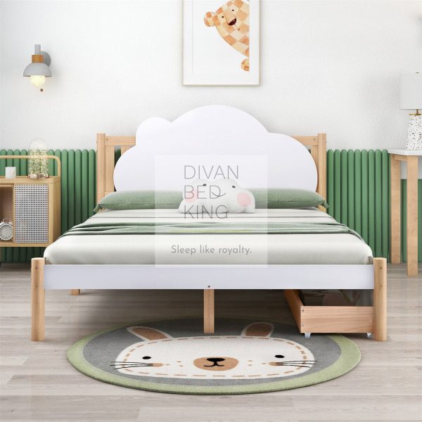 Pedram Wooden Storage Bed Frame with 2 Drawers Included Fashion