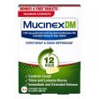 Mucinex DM Max Strength 12 Hour Cough Medicine, Tablets, 14ct BB 02 26 For Discount