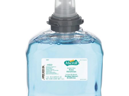 MICRELL Antibacterial Foam Handwash, Touch-Free Refill, 1200 ml Discount