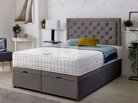 Rayshon Luxury Ottoman Divan Bed with Floor Standing Headboard Option Supply