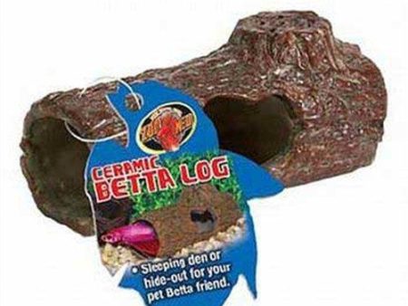 Zoo Med Laboratories AZMFA50 Sinking Ceramic Betta Log Online Sale