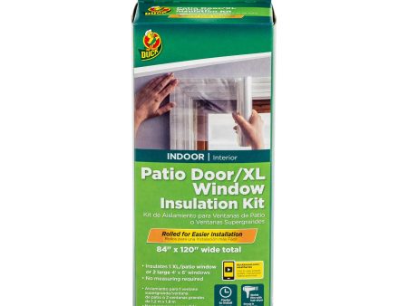 Duck Brand 84 in. x 120 in. Rolled Window Insulation Film Kit Sale