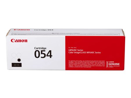 Canon 054 Standard Capacity Toner Cartridge, Black Online Sale