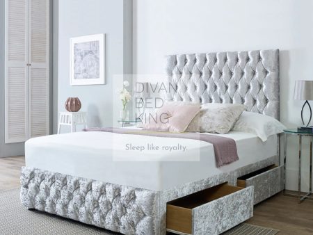 Beirut Divan Bed with Matching Footboard and Mattress Options Sale