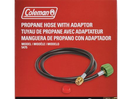 Coleman High-Pressure Propane Gas Hose and Adapter, 5  , 1 count Cheap