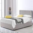 Samson Reinforced Divan Bed Set with Button Headboard For Cheap