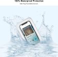 480° Easy Rotation Shower Phone Holder Waterproof, Anti Fog Touch Screen Bathroom Shower Phone Case Wall Mount for iPhone 13 12 11 Pro SE XR XS MAX 7 Plus Samsung & More Cell Phones, Easy to Install For Sale