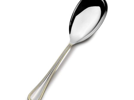 Mikasa 5142306 Regent Bead Gold Stainless Steel Cold Meat Fork For Discount