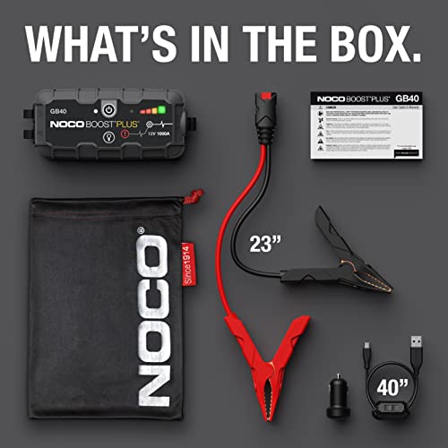 NOCO Portable Car Battery Jump Starter | Boost Plus 1000A on Sale