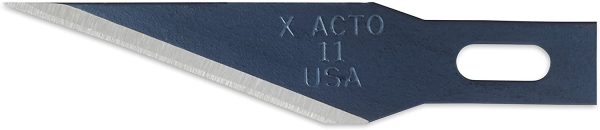 X-ACTO X-Life #11 Classic Fine Point Blades, Bulk Pack, 100 Blades per Box (X611) on Sale