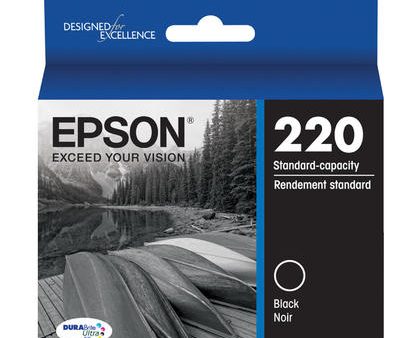 Epson T220120-S Black Ink Cartridge, EXP 03 23 Sale