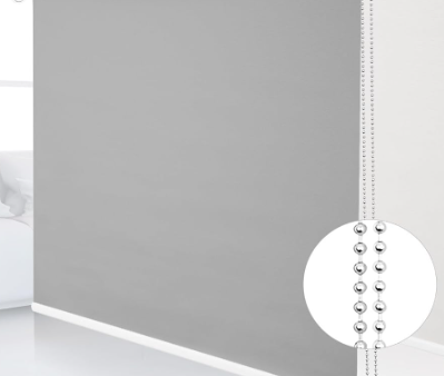 100% Blackout Roller Shades, 38  x 72 ,Grey Hot on Sale