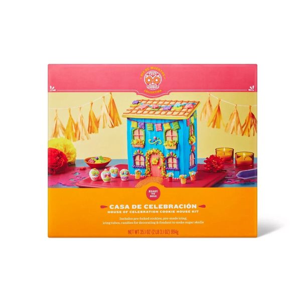 House of Celebration Cookie House Kit, EXP 03 24 Fashion