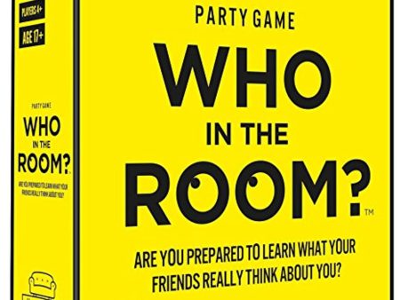 Hygge Games Who in The Room? Party Gamef Yellow Online Hot Sale