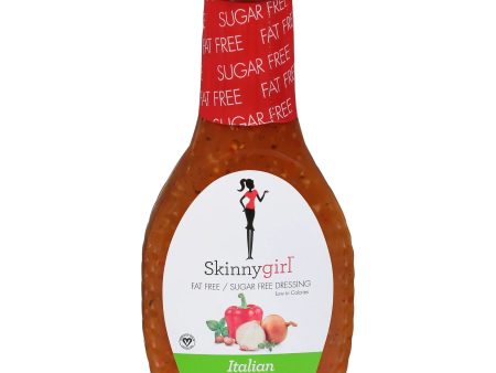 Skinnygirl, Fat-Free, Sugar-Free Italian Salad Dressing, 8 fl oz BB 10 24 Online Hot Sale