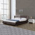 Volo Italian Modern Crushed Velvet Bed Frame For Cheap