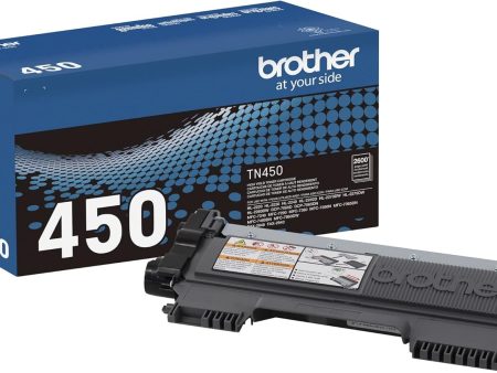 Brother Genuine High Yield Toner Cartridge, TN450, Replacement Black Toner Hot on Sale