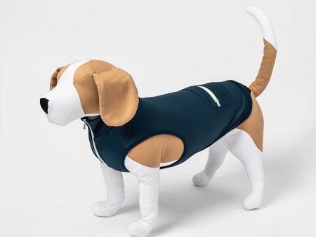 Vest with Zipper Pocket Dog Apparel, M Hot on Sale