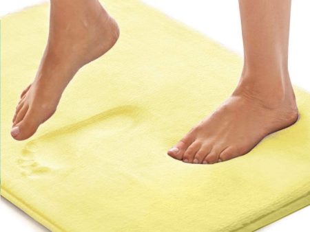 Yimobra Original Thick Memory Foam Bath Rug, 24x17, Cushioned Soft Floor Mats, Absorbent Premium Bathroom Mat Rugs, Machine Washable Discount