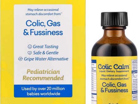 Colic Calm Gripe Water, Colic & Infant Gas Relief Drops, 2 Ounce Online now