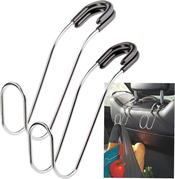 High Road Metal Car Hooks for Purses and Bags, Pack of 6 Online now