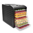 Aroma Housewares Professional 9 Tray Food Dehydrator Model 915B, Black Fashion