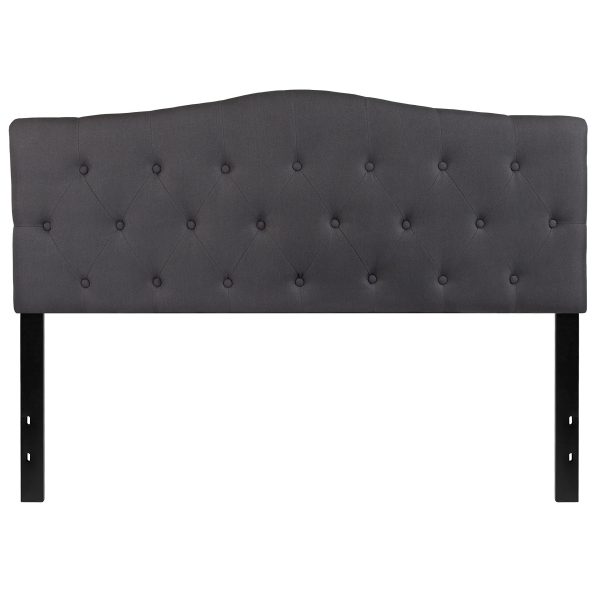 Flash Furniture Cambridge Tufted Upholstered Queen Size Headboard For Sale