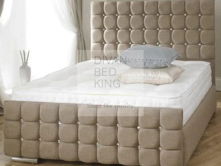 Elmira Fabric Upholstered Bed Frame Supply