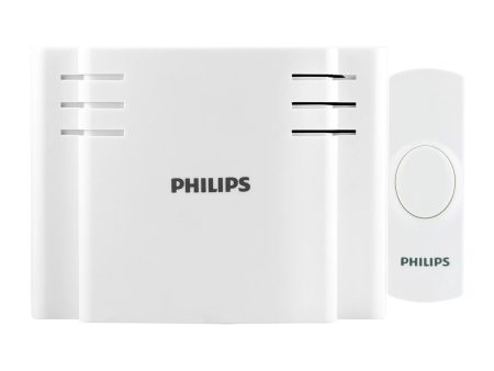 Philips Battery-Operated 8-Melody Doorbell Kit, Fashion