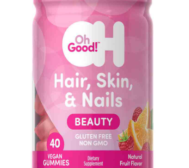 Oh Good! Hair, Skin, & Nails Gummies, 40 ct Online