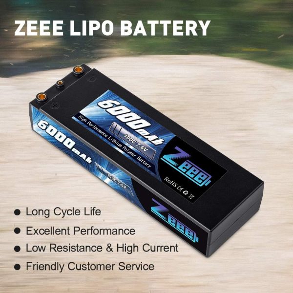 7.6V  High-Voltage Hardcase RC Lipo Battery Supply